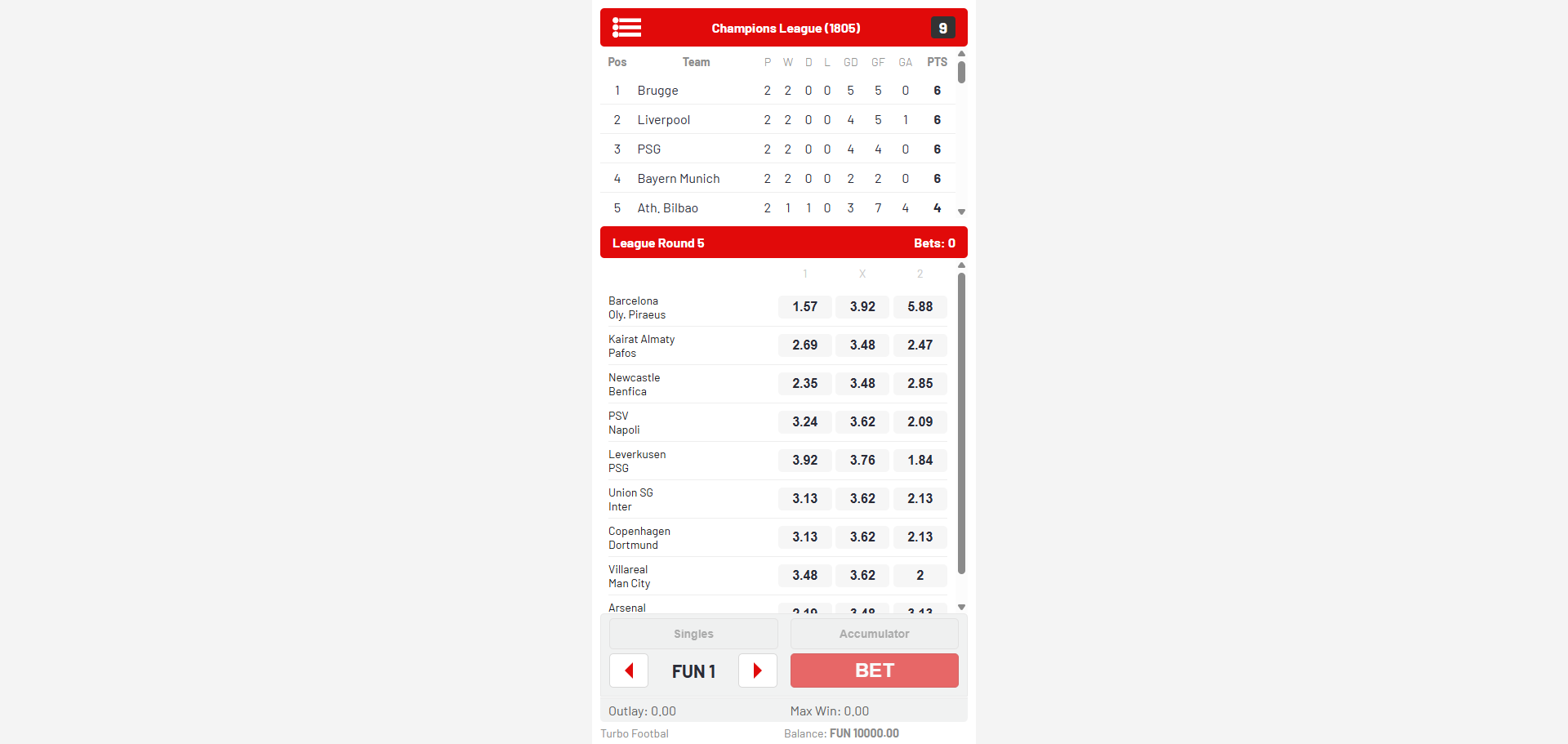 Photo gallery 6 for Turbo Football: Champions game