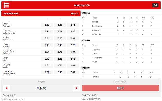 Photo gallery 1 for Turbo Football: World Cup game