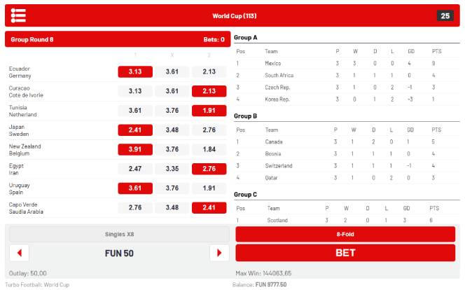Photo gallery 2 for Turbo Football: World Cup game