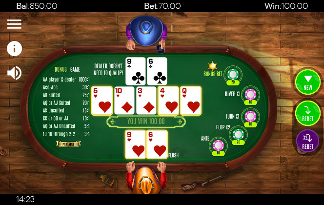 Photo gallery 3 for Bonus Poker game