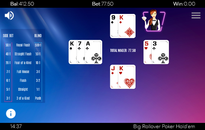 Photo gallery 2 for Super Hold'em game